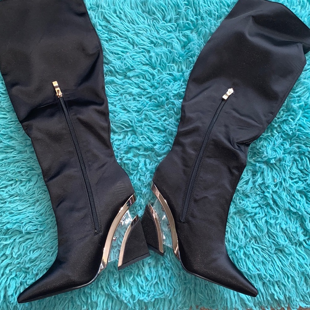 Black boots